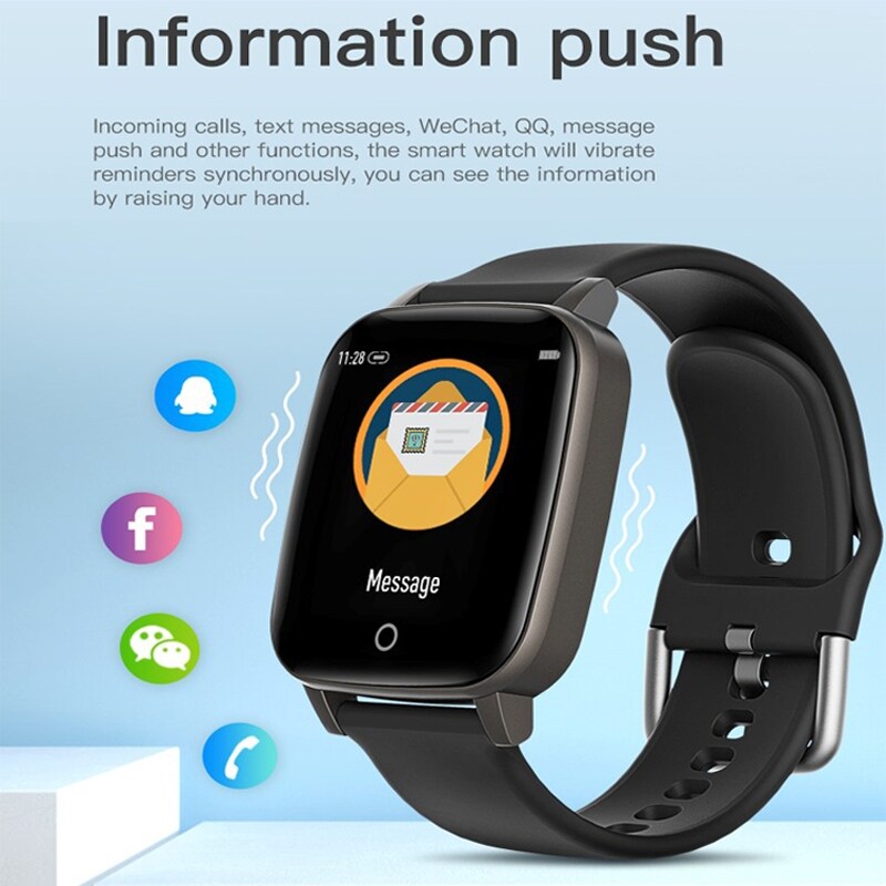 1.3 inch Universal SmartWatch by Indigi 24 7 Thermometer
